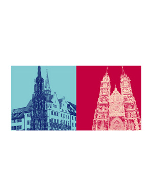MAGNET-STORIES Nuremberg - Schöner Brunnen und IHK + St. Lorenz