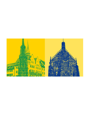 MAGNET-STORIES Nuremberg - Schöner Brunnen und IHK + Frauenkirche