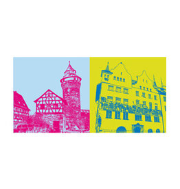 MAGNET-STORIES Image sur toile - Nuremberg - 7709