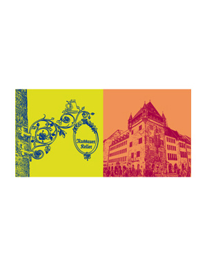 MAGNET-STORIES Nuremberg - Nassauer Keller-Schild + Nassauer Haus