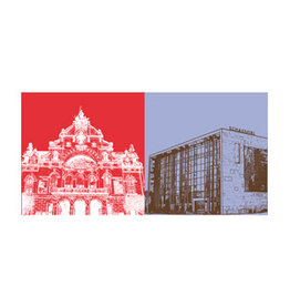 MAGNET-STORIES Picture on canvas - Nuremberg - 7713