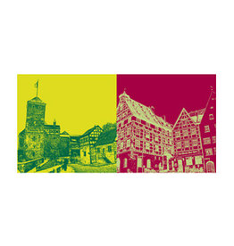 MAGNET-STORIES Leinwandbild - Nürnberg - 7715