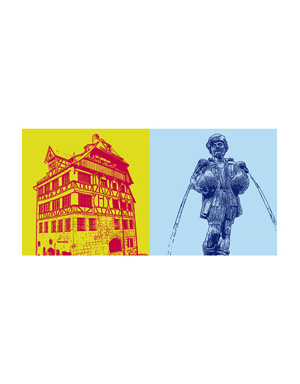 MAGNET-STORIES Nuremberg - Albrecht-Dürer-Haus + Gänsemännchen-Brunnen