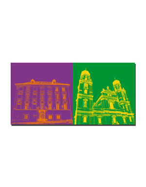 MAGNET-STORIES Passau - Old Domherrenhof, District Office + Cathedral St. Stephan