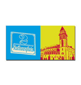 MAGNET-STORIES Leinwandbild - Passau - 8910