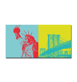 MAGNET-STORIES Leinwandbild - USA - New York - 9033