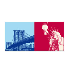 MAGNET-STORIES Leinwandbild - USA - New York - 9035