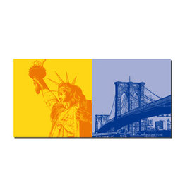 MAGNET-STORIES Image sur toile - USA - New York - 9005