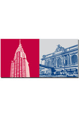 MAGNET-STORIES New York - Chrysler Building + Grand Central Station
