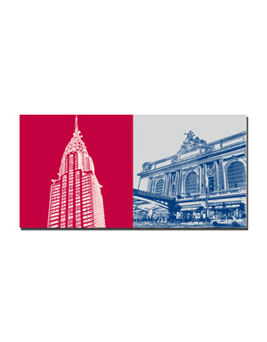 MAGNET-STORIES New York - Chrysler Building + Grand Central Station