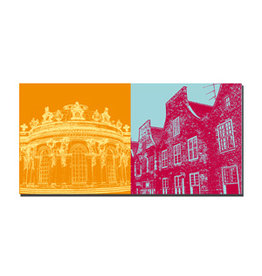 ART-DOMINO® BY SABINE WELZ Leinwandbild - Potsdam - 3067