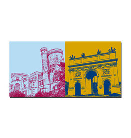 MAGNET-STORIES Picture on canvas - Potsdam - 3032