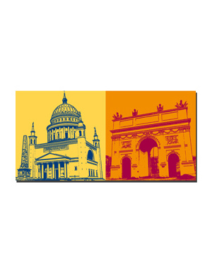 MAGNET-STORIES Potsdam - Nicolaikirche + Brandenburger Tor