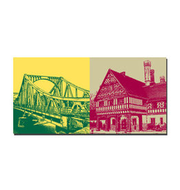 MAGNET-STORIES Leinwandbild - Potsdam - 3036