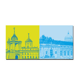 MAGNET-STORIES Picture on canvas - Potsdam - 3037