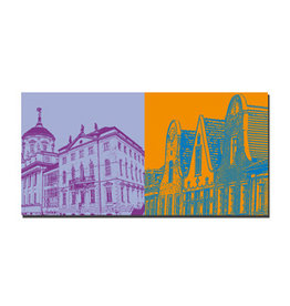 ART-DOMINO® BY SABINE WELZ Leinwandbild - Potsdam - 3038