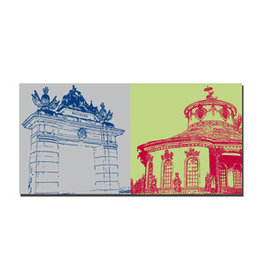 ART-DOMINO® BY SABINE WELZ Leinwandbild - Potsdam - 3040