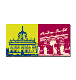 MAGNET-STORIES Picture on canvas - Potsdam - 3042