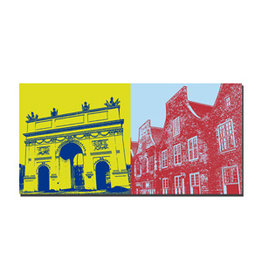 ART-DOMINO® BY SABINE WELZ Leinwandbild - Potsdam - 3047