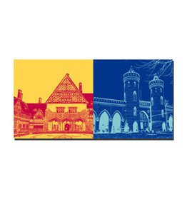 ART-DOMINO® BY SABINE WELZ Leinwandbild - Potsdam - 3056