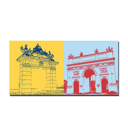 MAGNET-STORIES Leinwandbild - Potsdam - 3063