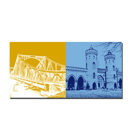 MAGNET-STORIES Picture on canvas - Potsdam - 3064