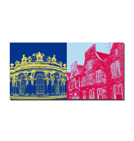 ART-DOMINO® BY SABINE WELZ Leinwandbild - Potsdam - 3073