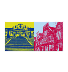 ART-DOMINO® BY SABINE WELZ Leinwandbild - Potsdam - 3075