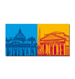 MAGNET-STORIES Leinwandbild - Italien - Rom - 4503