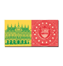 ART-DOMINO® BY SABINE WELZ Leinwandbild - Rostock - 3707
