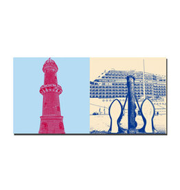 MAGNET-STORIES Image sur toile - Warnemünde - 3710