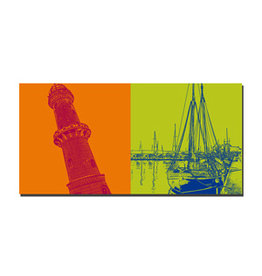 MAGNET-STORIES Image sur toile - Warnemünde - 3712