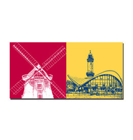 MAGNET-STORIES Image sur toile - Warnemünde - 3715