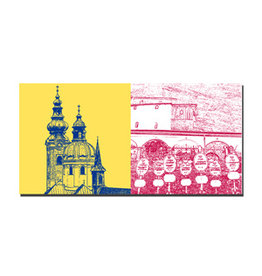 MAGNET-STORIES Image sur toile - Autriche - Salzbourg - 5404