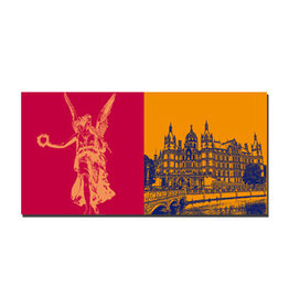 MAGNET-STORIES Image sur toile - Schwerin - 3604