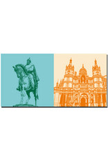 MAGNET-STORIES Schwerin - Grand Duke Friedrich Franz + Castle Schwerin