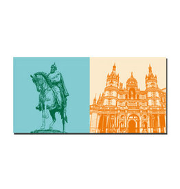MAGNET-STORIES Image sur toile - Schwerin - 3605