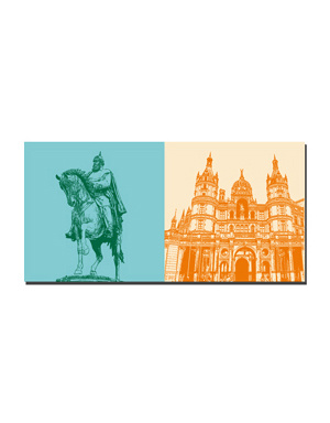 MAGNET-STORIES Schwerin - Großherzog Friedrich Franz + Schloss Schwerin