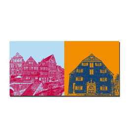 MAGNET-STORIES Picture on canvas - Stade - 21900