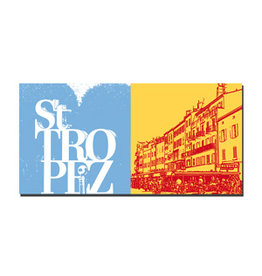 MAGNET-STORIES Image sur toile - France - Saint Tropez - 5501
