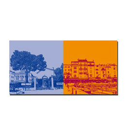 ART-DOMINO® BY SABINE WELZ Leinwandbild - Frankreich - Saint Tropez - 5503