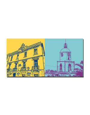 MAGNET-STORIES Saint Tropez - Rathaus + Notre Dame de l‘assomption