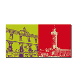 ART-DOMINO® BY SABINE WELZ Leinwandbild - Frankreich - Saint Tropez - 5511