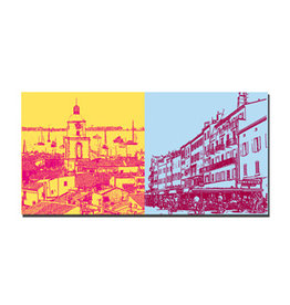 MAGNET-STORIES Image sur toile - France - Saint Tropez - 5512