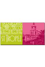 MAGNET-STORIES Saint Tropez - Lettering Saint Tropez + Notre Dame de l'assomption