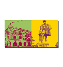 MAGNET-STORIES Image sur toile - Stuttgart - 2901