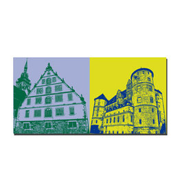 MAGNET-STORIES Leinwandbild - Stuttgart - 2902