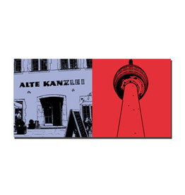 MAGNET-STORIES Image sur toile - Stuttgart - 2905