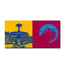 MAGNET-STORIES Image sur toile - Stuttgart - 2906