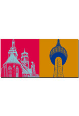 MAGNET-STORIES Stuttgart - Stiftskirche + Tour de télévision